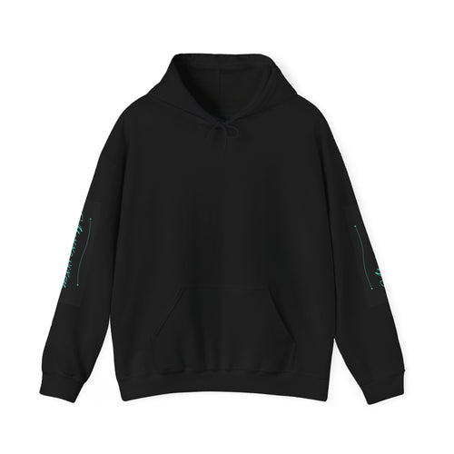 Hoodie Signature Alexxe.Vixen — vue de face, noir